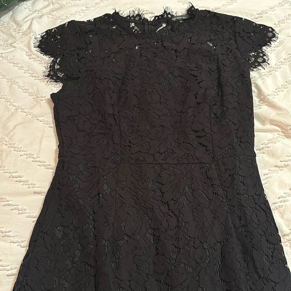 Black Lace Dress